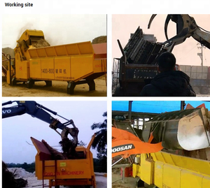 Macchina cippatrice per legno a tamburo di grande alimentazione in vendita # woodchipper # woodgrinder # woodshredder # hammermill # biomassa - Product Image 2