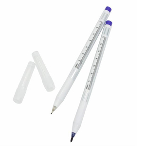 Pennarelli Chirurgici Viola e Blu, Penna per Marcatura Cutanea, Penna per Tatuaggi con Righello di Carta - Product Image 3