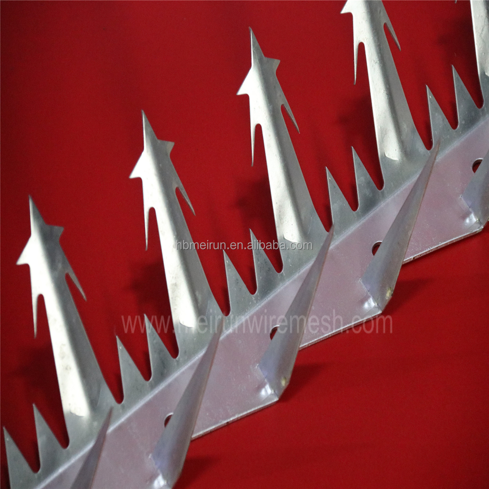 Высокая безопасность анти восхождение стены шипы по конкурентоспособной цене