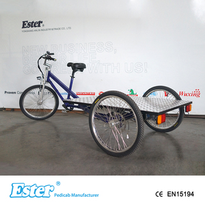 ESTERE Elettrica Flatbed Trike per le Merci, <span class=keywords><strong>tre</strong></span> <span class=keywords><strong>ruote</strong></span> di <span class=keywords><strong>bicicletta</strong></span> - Product Image 5