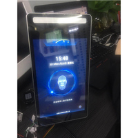 Scanmax F3 6 Core Terminal kontrol akses wajah, Android 7.1.2 LCD IPS 2GB 32GB 8 "dengan waktu pengenalan wajah sidik jari