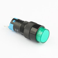 Interrupteur à bouton-poussoir LED 12 V 12 mm marche/arrêt 1NO1NC 2NO2NC à verrouillage, fourni par l'usine