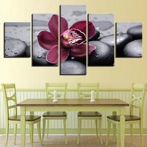 Cheap Price Digital <strong>Hindu</strong> <strong>Gods</strong> Canvas <strong>Painting</strong> 5 Panels Framed for Home Decoration
