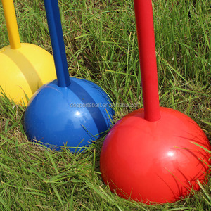 <span class=keywords><strong>Poteaux</strong></span> d'agilité sportifs pour l'entraînement au football, au soccer et au basketball avec base à pointes - Product Image 6