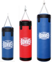 Sac de frappe lourd en cuir PU pour le taekwondo, la boxe thaïlandaise et le kickboxing