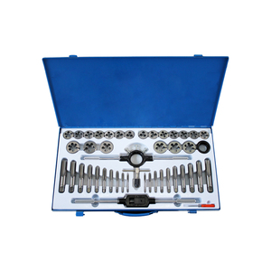 45 pcs juego machos Y terrajas Metric HSS Ống chủ đề <span class=keywords><strong>tap</strong></span> và <span class=keywords><strong>Die</strong></span> <span class=keywords><strong>Set</strong></span> cho thép nhôm Đồng cắt trong hộp kim loại - Product Image 2