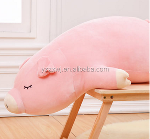 Miễn phí mẫu đàn hồi co giãn mềm nằm tư thế động vật lợn hình gối động vật sang trọng hình gối - Product Image 6