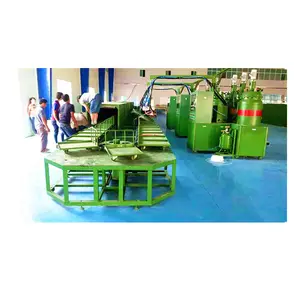 PU shoe sole injection molding machine/slipper making machine