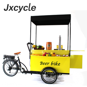 Nouvelle arrivée : Vélo à bière mobile en acier à 3 roues pour la vente au détail, la restauration commerciale - Product Image 1