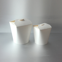 Boîte à pâtes blanc plaine