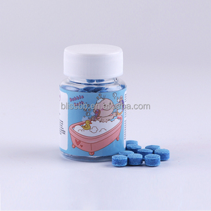 공 재미 목욕 Boms 자연적인 60g 자주색 색깔 재미 Bath 폭탄 갈대 유포자 포장