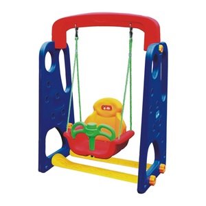 Diseño clásico interior Bebé niños tobogán y columpio niños plástico al aire libre parque infantil Tobogan para ninos - Product Image 3