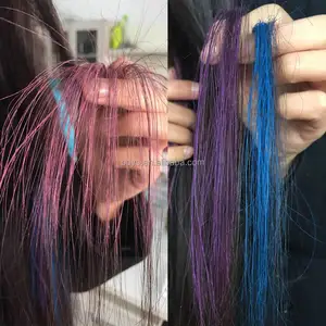 Newly Hot Sales Water Based Formula Vivid Colors Glitter Hair Color Dye
