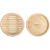 Cuiseur vapeur en bambou écologique naturel, mini cuiseur vapeur en bambou pour dim sum