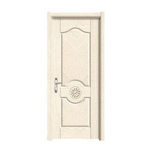 Puerta Batiente de Madera de Diseño Moderno para Cocina, Dormitorio, Hotel o Villa, Interior Sencillo con Cerradura, Modelo en Oferta, <span class=keywords><strong>Entrada</strong></span> de Cocina - Product Image 1
