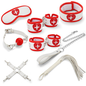 8 parti Sex Bondage ruoli gioca <span class=keywords><strong>BDSM</strong></span> Set giocattoli del sesso per giochi di coppie - Product Image 3
