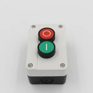 22mm Water Proof Push Button Switch XAL-B213H29 With Xal Push Button Switch Box