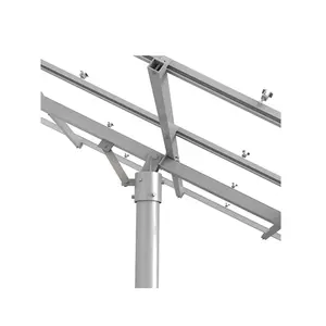 pole solar mounting structure system