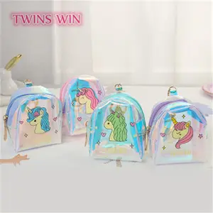 girls cartoon coin bag good quality backpack plastic fancy coin purse 701