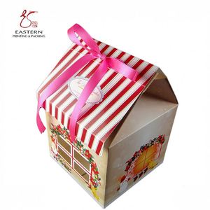 Caja de regalo con forma de Casa personalizada para dulces - Product Image 2