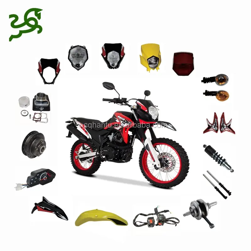 DM150 DM 150 150CC México de repuesto de la motocicleta 150cc 4 tiempos motor cilindro Kits accesorios cuerpo