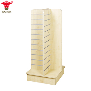 Slat Wallไม้โลหะExpoบูธชั้นวางสำหรับเสื้อผ้า - Product Image 2