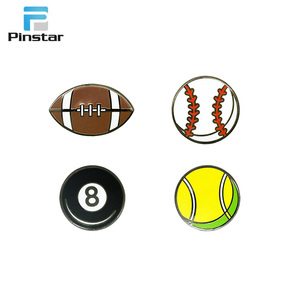 Fútbol y varios tipos <span class=keywords><strong>de</strong></span> deportes bola forma esmalte insignias <span class=keywords><strong>de</strong></span> solapa - Product Image 1