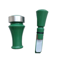 Silbato de Plástico para Atrapar Patos, Señuelos de Caza, Llamador de Patos Verdes