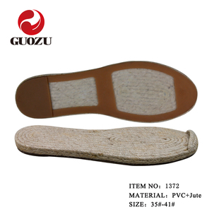 Semelle noire en jute de couleur naturelle pour femme, espadrille, chaussures tendance - Product Image 2