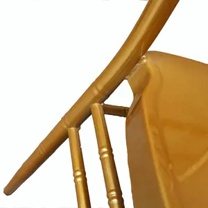 Weiß gold bankett hochzeit chiavari tiffany stuhl