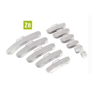 Zn clip-on wheel weight