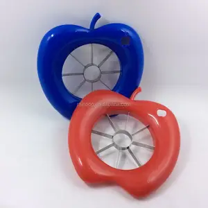 cute and convenient round shape stainless steel fruits cutter slicer