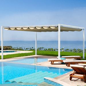 Sistema de toldo de pérgola motorizada, retráctil, fácil de montar, nuevo, 2023 - Product Image 5