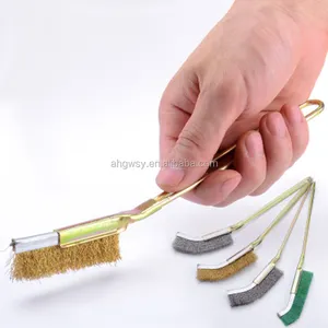Factory Direct Stainless Steel Wire/Copper Wire knife Brush Cleaning and Rust Removing Nylon Wire Brush