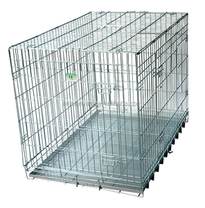 Ganda pintu lipat kandang anjing kawat logam untuk pasar INGGRIS - Product Image 4