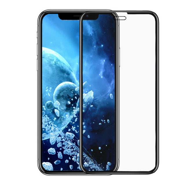 0.3mm 9H Anti Scratch 3D Curved Mobile Phone Used Smart Touch Tempered Glass Screen for iphone