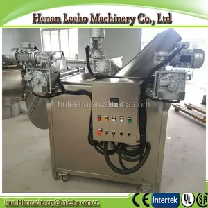 batch type automatic mixing onion fry machine chicken breast fry equipment