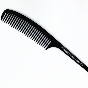 Peigne à cheveux professionnel antistatique et écologique en fibre de carbone, avec diverses tailles et dents fines, pour coiffeurs - Product Image 3