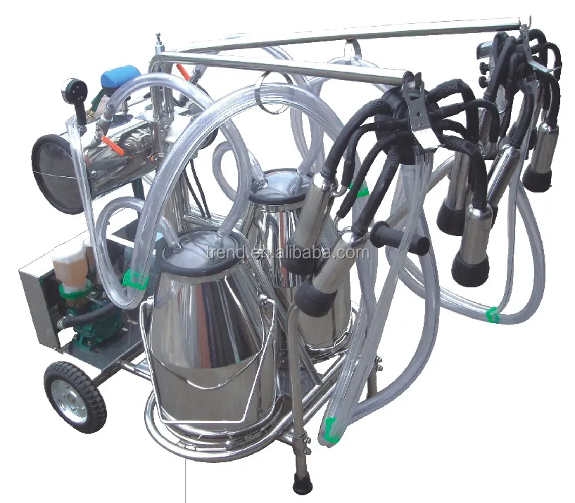 cow and goat cluster portable milking machine