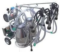 Portable Milking Machine for Cow and Goat Cluster