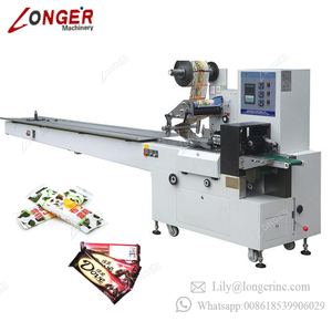 Semi Automatico del Flusso Guanto Fungo Imballaggio Torta Sapone <span class=keywords><strong>Zucchero</strong></span> <span class=keywords><strong>filato</strong></span> Popsicle Pasta del Gioco Cuscino Macchina Imballatrice Per Il Cioccolato Bar - Product Image 6