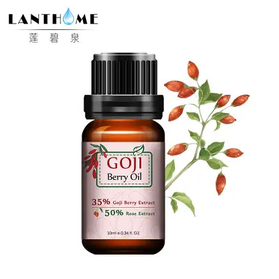 LANTHOME Huidverzorging 100% Puur Natuurlijke Organische Rose Goji Berry Zaad Massage Essentiële Olie