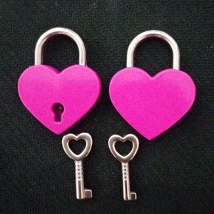 45MM Mini a forma di cuore <span class=keywords><strong>lucchetti</strong></span> amore in lega di zinco <span class=keywords><strong>con</strong></span> <span class=keywords><strong>una</strong></span> <span class=keywords><strong>chiave</strong></span> per la borsa dei bagagli - Product Image 5