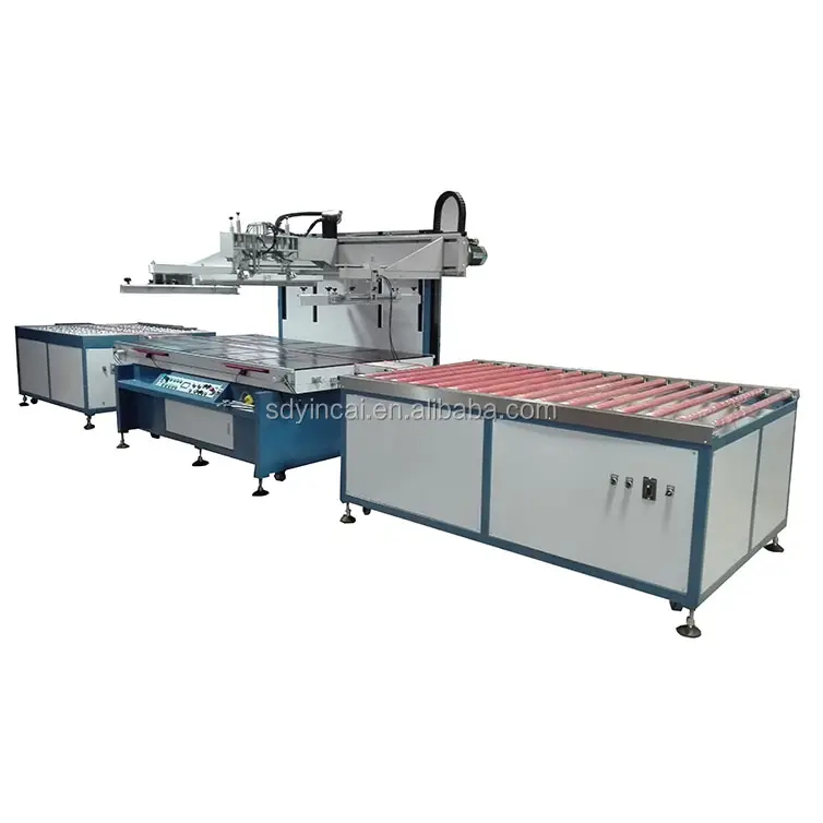 Large Printing Area 80*180cm Track Line Automatic silk screen printing machine for glass in the construction