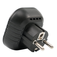 Testeur de Prise Peakmeter PM6860DR avec Affichage LED, Détecteur de Tension et de Fil Sous Tension, RCD GFCI 230V CAT, Garantie 1 An