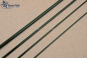 <span class=keywords><strong>Canne</strong></span> de pêche vierge, en carbone, couleur verte, vente en gros, haute qualité - Product Image 5