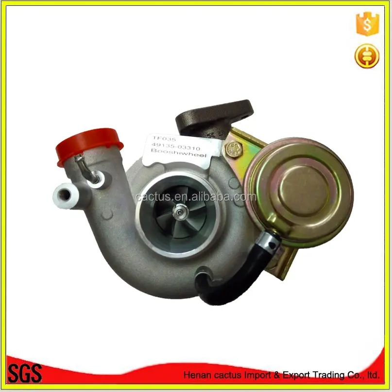 Electric TF035 Turbo Charger Parts 49135-03310 49135-03130ためMitsubishi Pajero/将軍インタークーラーMighty Truck 4M40 Engine