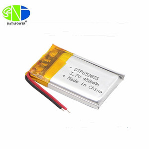 DTP 652035 <span class=keywords><strong>3</strong></span>,7 V 450 mah li-polymer akku für elektronische fan 2017 - Product Image 1