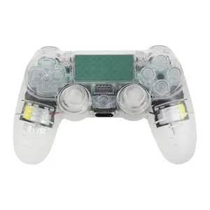 Volle Gehäuse Transparent Abdeckung Für PS4 Controller Ersatz Shell