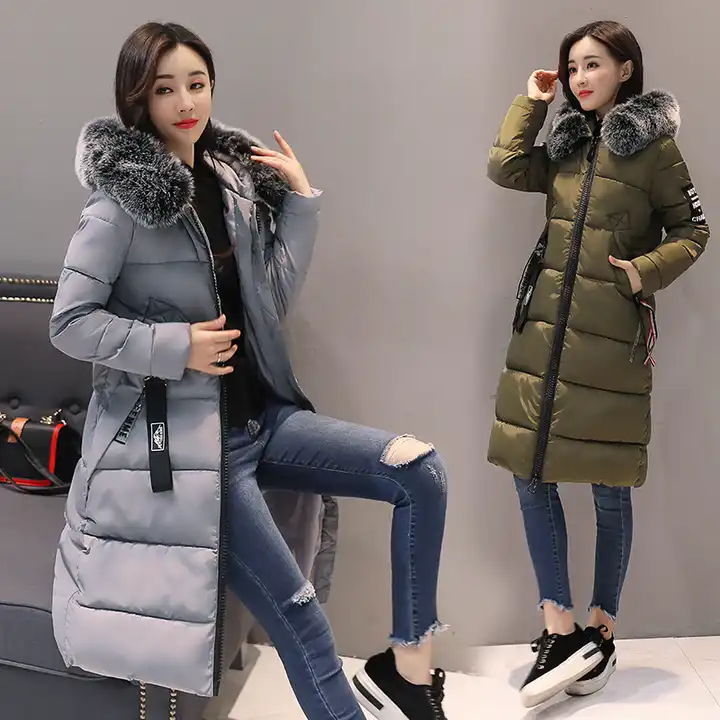 New Warm Winter Jacket Women Hooded